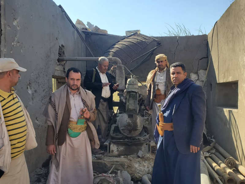 محافظ مأرب يلتقي رئيس وقيادة الهيئة العامة لمشاريع مياه الريف ويشيد بدور الهيئة في تأهيل مشاريع المياه في حريب والجوبة.