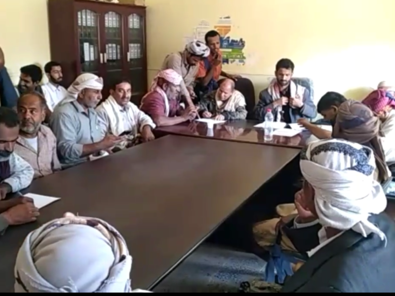 في إجتماع موسع برئاسة البحري.. مزارعي بيحان يبحثون  تحقيق الإكتفاء الذاتي ويقرون إخراج الزكاة المقررة في الإسلام للهيئة العامة للزكاة