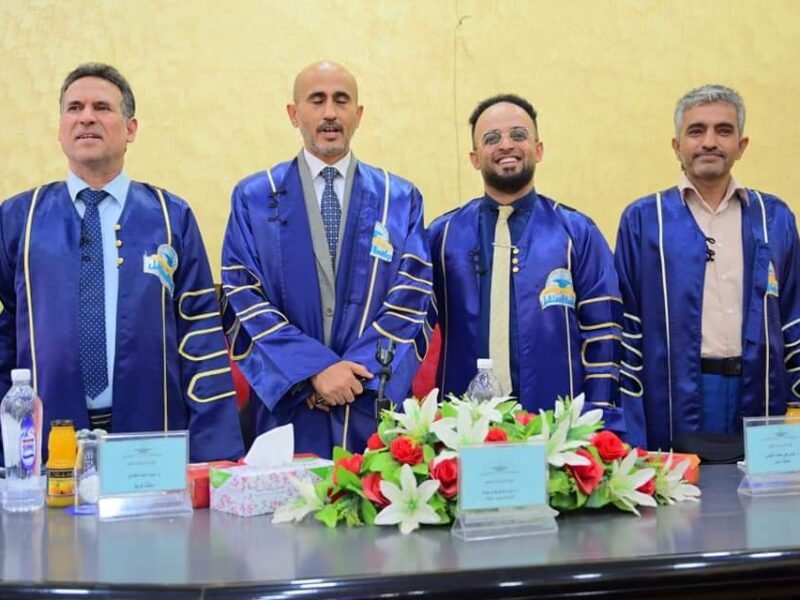 الباحث زاهر الرحومي ينال درجة الماجستير بامتياز مع مرتبة الشرف من كلية الدراسات العليا بجامعة المستقبل