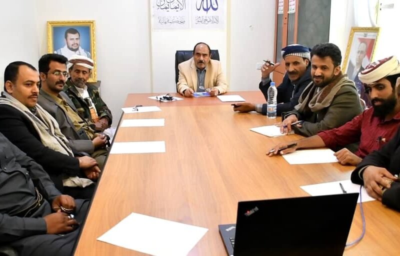 المكتب التنفيذي لمحافظة شبوة يشيد بموجهات قائد الثورة ويناقش اليات تعزيز الأداء  وأنشطة المكاتب التنفيذيةي