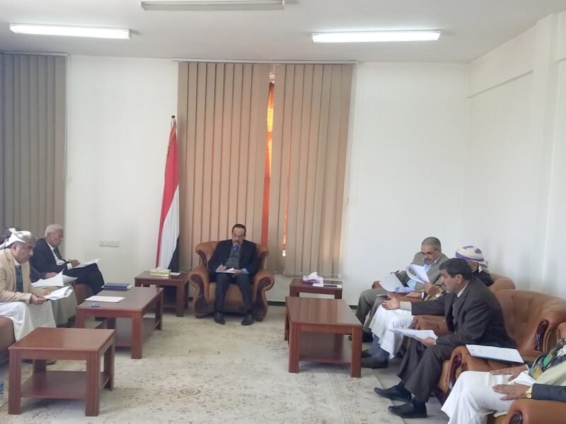 رئيس مجلس الشورى يلتقي محافظي شبوة وحضرموت والمهرة وعدن