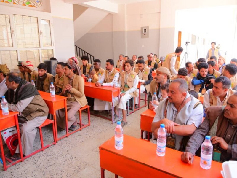 مديرية شعوب ومؤسسة بنيان تختتمان دورة تدريبية في مجال  التنمية العمل التطوعي