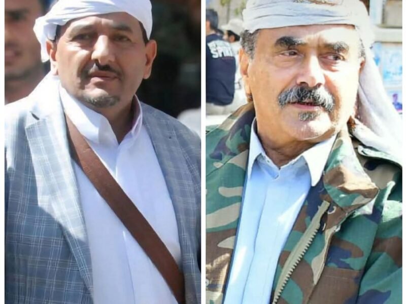 محافظ شبوة اللواء العولقي يعزي في وفاة عضو مجلس النواب الشيخ زيد أبو علي