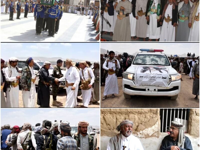 تشييع فقيد الوطن الشيخ محمد محمد الزايدي بأمانة العاصمة ومواراة جثمانه الطاهر في مديرية صرواح