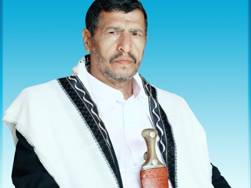 العلامة الوالد الشيخ عبد الله عيضه الرزامي يوجه رسالة عزاء وموقف ثبات إلى السيد القائد “نص الرسالة”