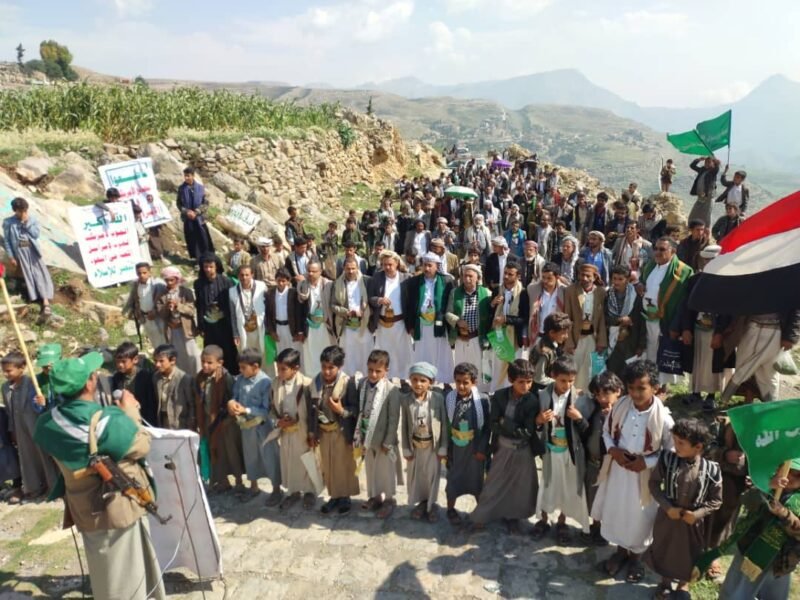 وفاءً للشهداء.. أبناء الأشْمور في عمران يؤكدون: لن نتراجع عن إسناد غزة مهما عظمت التضحيات