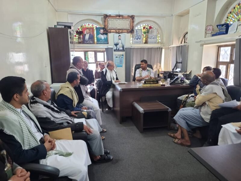 مدير هيئة المواصفات والمقاييس يطلع على نشاط فرع الهيئة بمحافظة إب