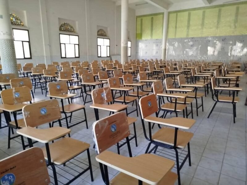 صندوق تنمية المهارات يدشن مشروع توزيع 2100 كرسي ل- 12 معهدا وكلية مجتمع حكومية في ست محافظات