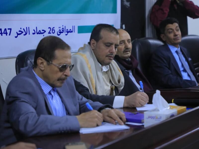 انعقاد اللقاء الأول للقطاع الصناعي بمحافظة صنعاء