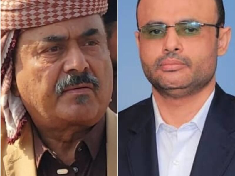 الرئيس المشاط يعزّي محافظ شبوة في وفاة نجله العقيد غازي العولقي