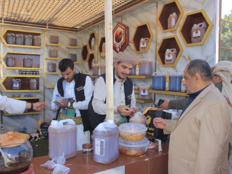 كوكب النحل للعسل يدهش زوار مهرجان العسل اليمني بعروض حصرية وتجربة لا تُنسى